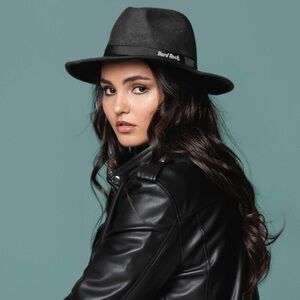 Hard Rock Prototype Black Wide-Brim Hat